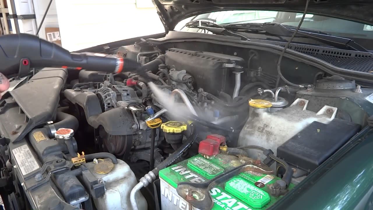 Engine Steam Clean and Detail